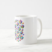 Colorful Cubes Kaffeetasse (VorderseiteRechts)