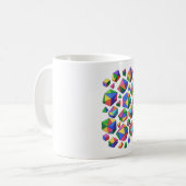 Colorful Cubes Kaffeetasse (Vorderseite Links)
