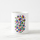 Colorful Cubes Kaffeetasse (Mittel)