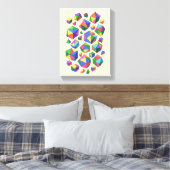 Colorful Cubes Leinwanddruck (Insitu (Schlafzimmer))