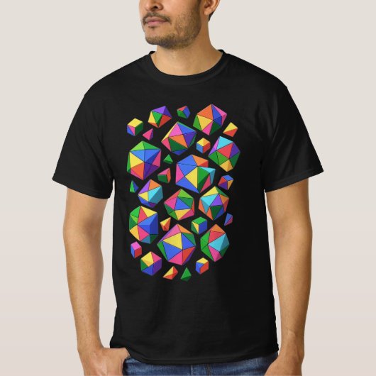Colorful Cubes T-Shirt (Vorderseite)