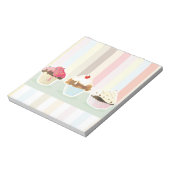 colorful cupcake notizblock (Rotiert)
