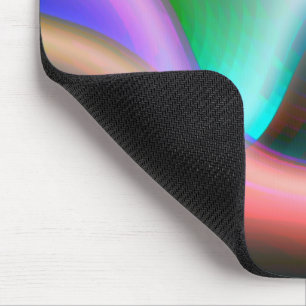 Colorful curves with puffy and blurred style       mousepad