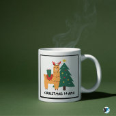 Colorful Cute and Fun Illustrative Christmas Kaffeetasse