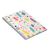 colorful cute elements design notizblock (Rechte Seite)