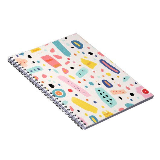 colorful cute elements design notizblock (Rechte Seite)