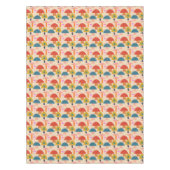 Colorful cute mushrooms tischdecke (Vorderseite)