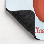 Colorful Cute Teachers Apple Ordroom Mousepad (Ecke)