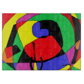 Colorful Cutting Board Multicolor Schneidebrett (Vorderseite)