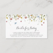 Colorful Dainty Wild Baby Showbuchanfrage Begleitkarte (Vorderseite)