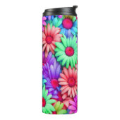 Colorful Daisies #49 - Thermosbecher (Nach links gedreht)