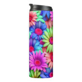 Colorful Daisies #49 - Thermosbecher (Nach rechts gedreht)