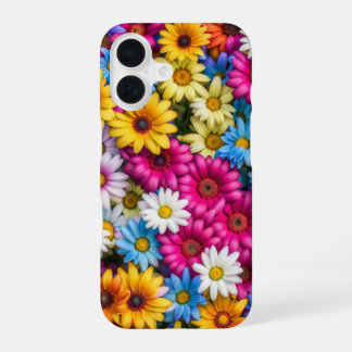 Colorful Daisies #55 - iPhone 16 Hülle