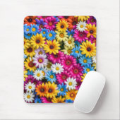 Colorful Daisies #55 - Mousepad (Mit Mouse)