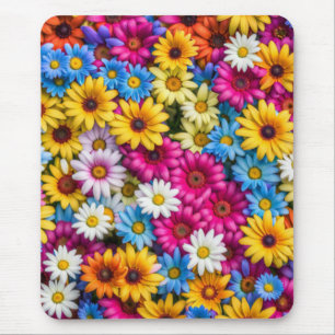 Colorful Daisies #55 - Mousepad