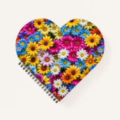 Colorful Daisies #55 - Notizblock (Vorderseite)