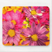 Colorful Daisies Mousepad (Vorne)