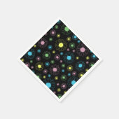 Colorful Daisies Paper Napkin Serviette (Ecke)
