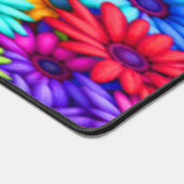 Colorful Daisies - Schreibtischmatte (Ecke)