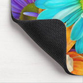 Colorful Daisy Bouquet Mousepad (Ecke)