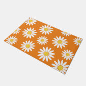 Colorful Daisy Fußmatte (Schrägansicht)