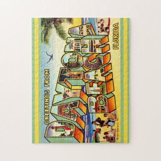 Colorful Daytona Beach 11x14 Puzzle (Vertikal)