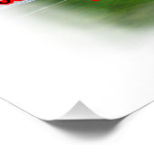 Colorful Design of Statue of Liberty on a Poster (Ecke)