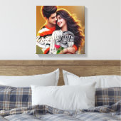 Colorful Digital 3D Leinwand Art - Perfekt (Insitu (Schlafzimmer))