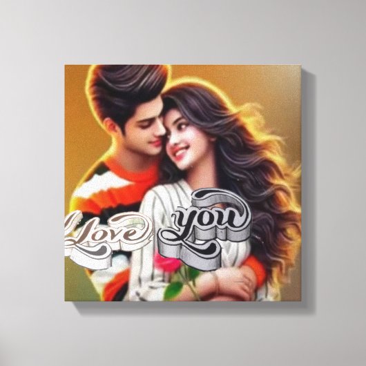 Colorful Digital 3D Leinwand Art - Perfekt (Vorderseite)