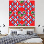 Colorful Digital 3D Leinwand Art - Perfekt (Insitu (Schlafzimmer))