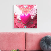 Colorful Digital 3D Leinwand Art - Perfekt (Insitu (Wohnzimmer))