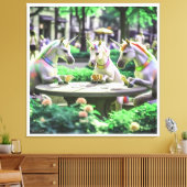 Colorful Digital 3D Leinwand Art - Perfekt (Insitu (Wohnzimmer))