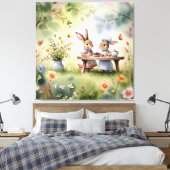 Colorful Digital 3D Leinwand Art - Perfekt (Insitu (Schlafzimmer))