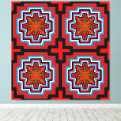 Colorful Digital 3D Leinwand Art - Perfekt (Insitu (Holzboden))