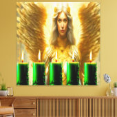 Colorful Digital 3D Leinwand Art - Perfekt (Insitu (Wohnzimmer))