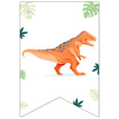 Colorful Dinosaur Birthday Bunting Dino Party Wimpelkette (Erste Fahne)