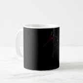 Colorful Doberman Kaffeetasse (Vorderseite Links)