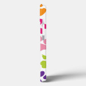 Colorful Dog Paw Prints Case-Mate iPhone Hülle (Rückseite / Links)
