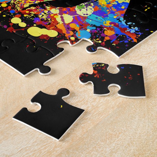 Colorful Dogue de Bordeaux Puzzle (Seite)