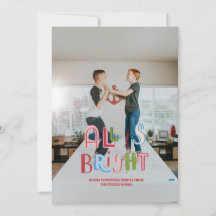 Colorful Doodle All ist eine helle Weihnachtskarte