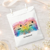 Colorful Doodle Eid Geschenktütchen (Ausgeschnitten)