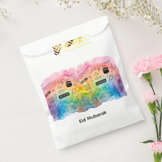 Colorful Doodle Eid Geschenktütchen (Versiegelt)