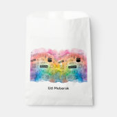 Colorful Doodle Eid Geschenktütchen (Vorderseite)