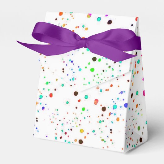Colorful Dots Geschenkschachtel (Vorderseite)