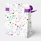 Colorful Dots Geschenkschachtel (Rückseite)