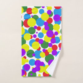 Colorful Dots Handtuch