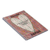 Colorful Dots Heart Art Prayer Journal Notizblock (Rechte Seite)