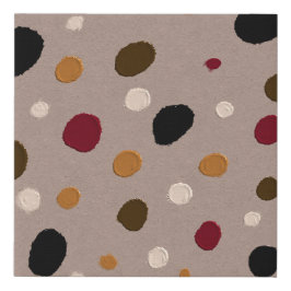 Colorful Dots Künstlicher Leinwanddruck