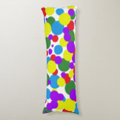 Colorful Dots Seitenschläferkissen (Vorderseite Vertikal)