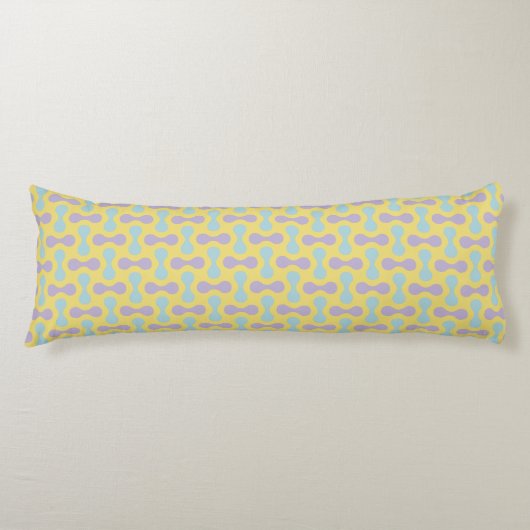Colorful Double Bubble Pattern Body Pillow Seitenschläferkissen (Vorderseite)